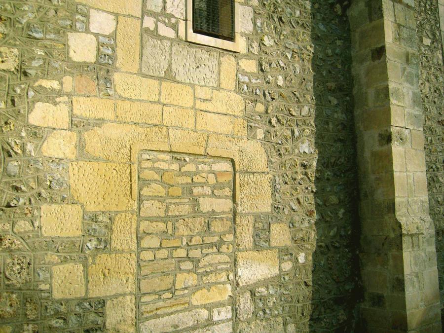 La porte ancienne murée